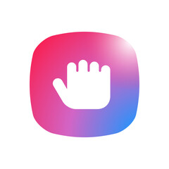 Obraz premium Hold Hand - Sticker