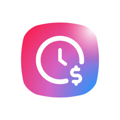 Time is Money - Sticker