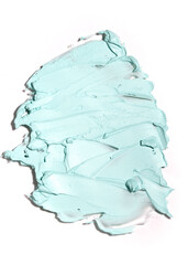 Textured smears of cream for beauty procedures. Trendy products of the year. Health and wellness concept