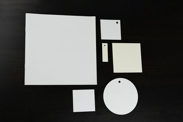 Stationery set for mock up banding