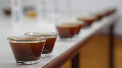 coffee tasting