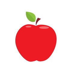 image of a apple on a white background