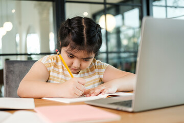 Distance learning online education.