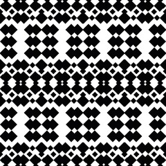 black and white seamless pattern