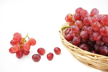 Photo of red grapes without seeds