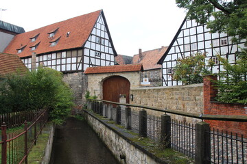 Quedlinburg, Alemania. Por sus calles empedradas y disfrutando de sus casas entramadas.