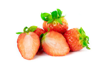 Strawberry isolated on white background