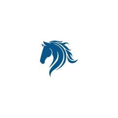 Horse Logo Template icon illustration design Vector