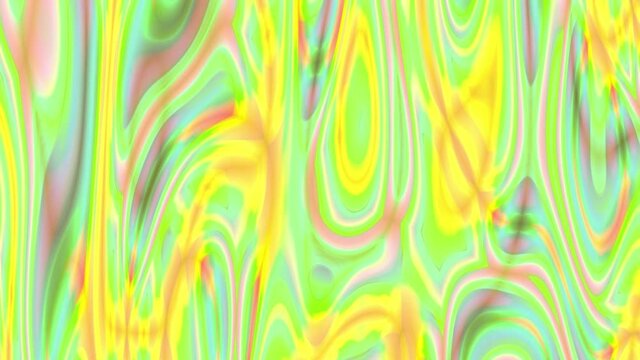 Abstract multicolored liquid background with bubbl