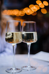 glass of wine