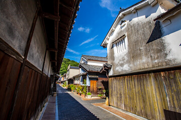 広島県　竹原の町並み　