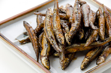 きびなごの甘辛揚げ