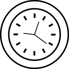 wall clock vector