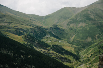 Fototapeta premium landscape with mountains