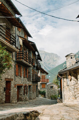 village in the mountains