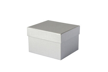 Jewelry gift box isolated on white background