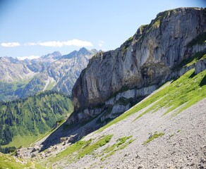 Hoher Ifen Mountain, Kleinwalsertal region, Austria	