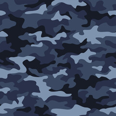 Militaire camouflage naadloze structuurpatroon. Abstract leger en jacht eindeloos ornament voor stof en mode textiel print. Vectorachtergrond.