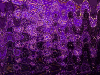 Abstract technology background. Glowing purple neon digital wave beautiful illustration. Modern art luminous curved shape.