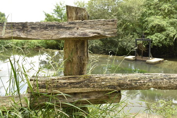 A l'orée d'un ancien lavoir, au pays basque