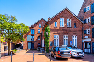 Öffentliche Bibliothek, Leer, Niedersachsen, Deutschland 