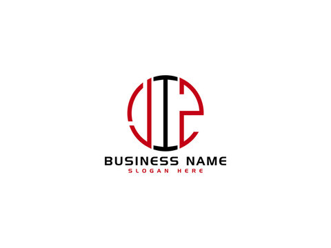 Initial Letter JIZ Logo Icon vector For Company