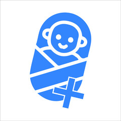 Newborn or pediatrics icon