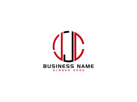 Initial Letter JJC Logo Icon vector For Company