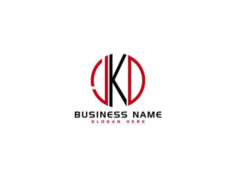 Initial Letter JKD Logo Icon vector For Company