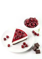 Cherry cheesecake