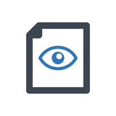 Eye file icon