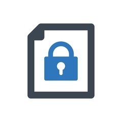 File lock icon