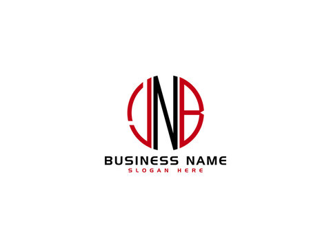 Initial JNB Logo, Letter jnb Logo Image vector stock