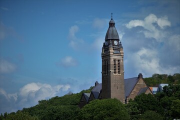 architectural views of buildings of Sweden