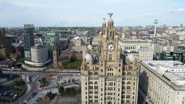 Liverpool City Centre 4K footage