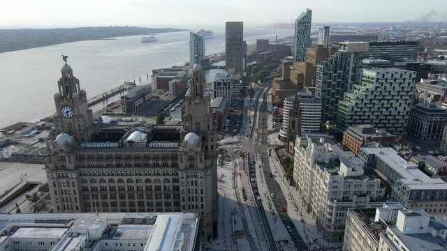 Liverpool City Centre 4K footage