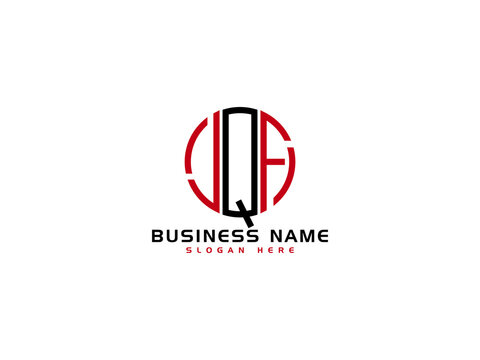 Letter LQF Logo Iocn Vector Image For Business