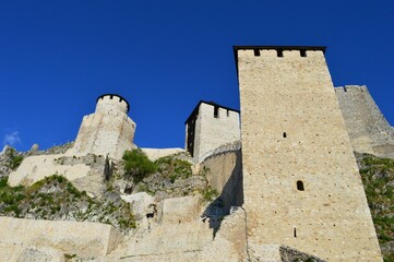 old fortress on the Danube River