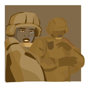 Army woman 1