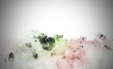 abstract colorful forest tree trees background bg art