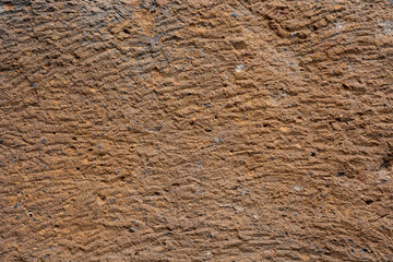 Wall texture made with tuff bricks. Tuff wall.