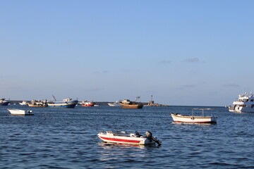 Fototapeta na wymiar Alexandria eastern Port