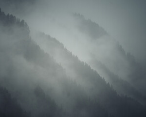 Schlechtes Wetter im Kaunertal