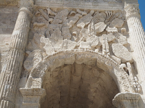 Arc de Triomphe d'Orange (Provence, France). Antiquité romaine