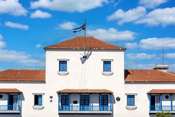 City Hall in Colonial Building, Santiago de Cuba, Cuba