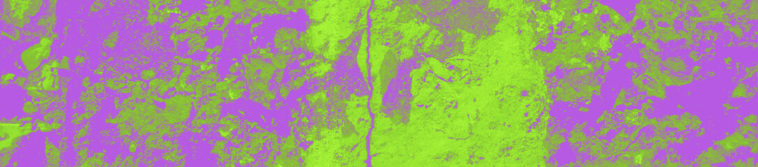 abstract acid green and purple background for design