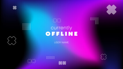 gaming background for streaming offline mode © aditya
