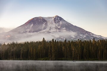 Mount Adams early morning