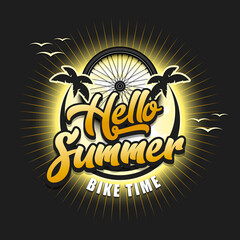 Hello summer. Bike time