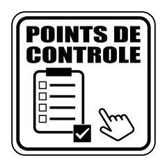 Logo points de contrôle.